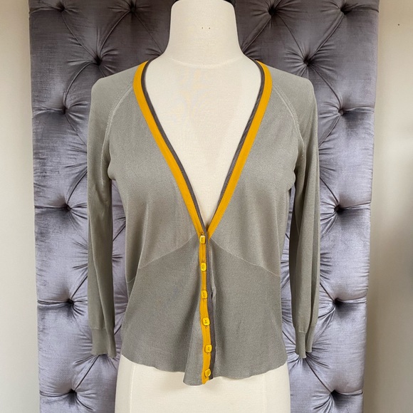 ETRO SILK CARDIGAN - Picture 1 of 4